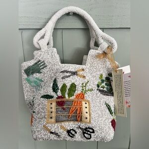 TikTok Viral Garden Beaded Tote Bag